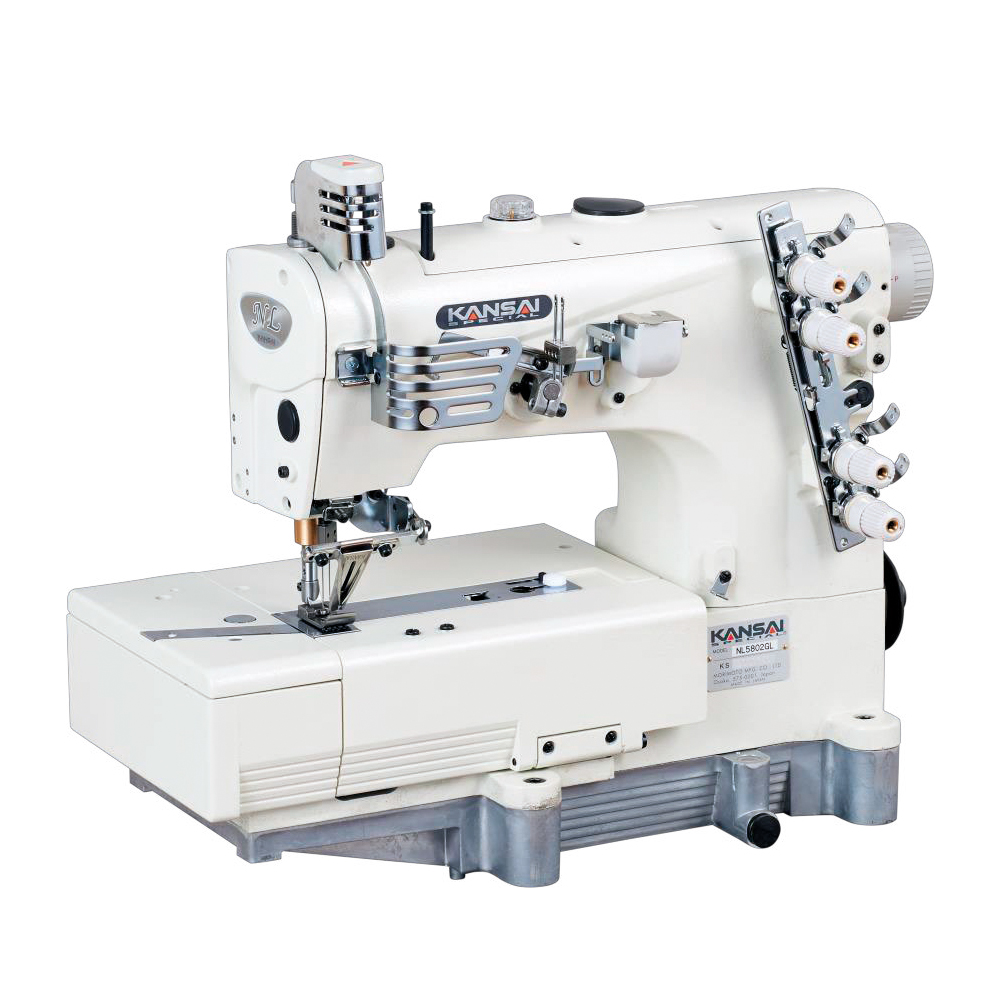 Máquinas de coser Kansai Special, Collarete, Interlock y Cadeneta