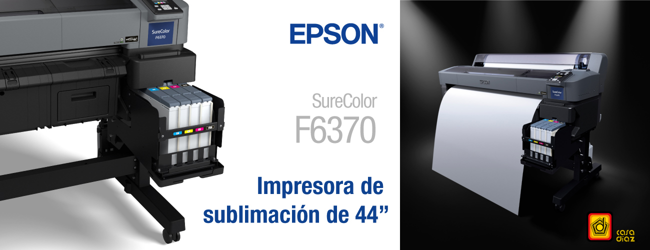 Plotter de Sublimación Epson F6370 de 44