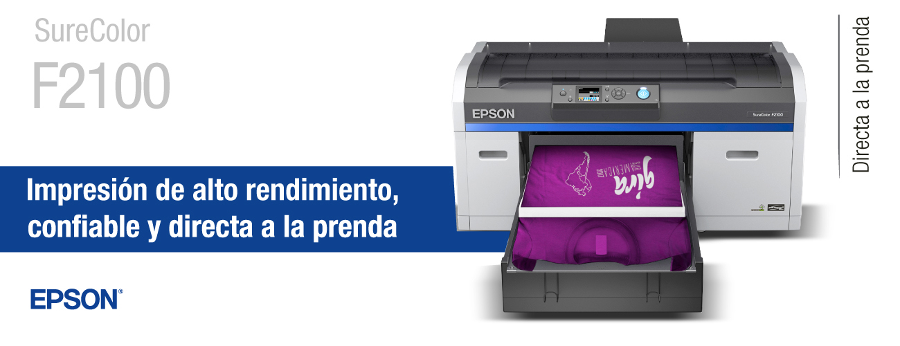 Impresora Textil Directa a la prenda - Epson F2100